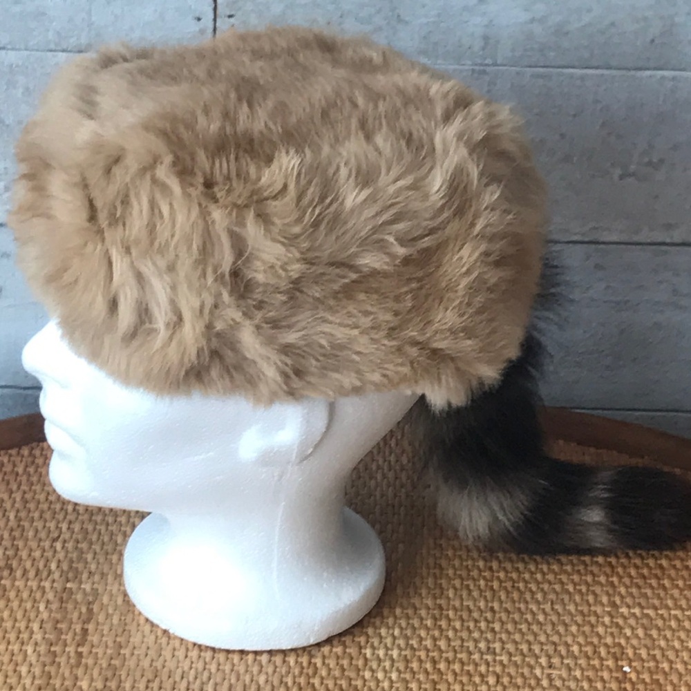 Genuine Fur Davy Crocket Hat